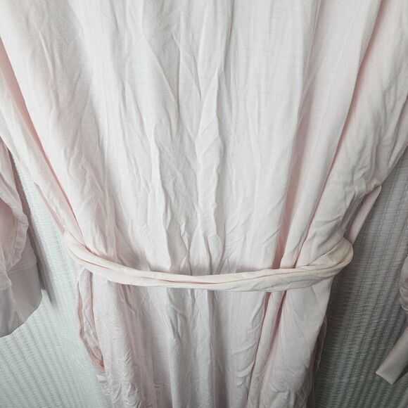 Faceplant Dreams Bamboo Kimono Robe‎ Pink Small/Medium Sexy Silky Bathe Luxury - Picture 8 of 11